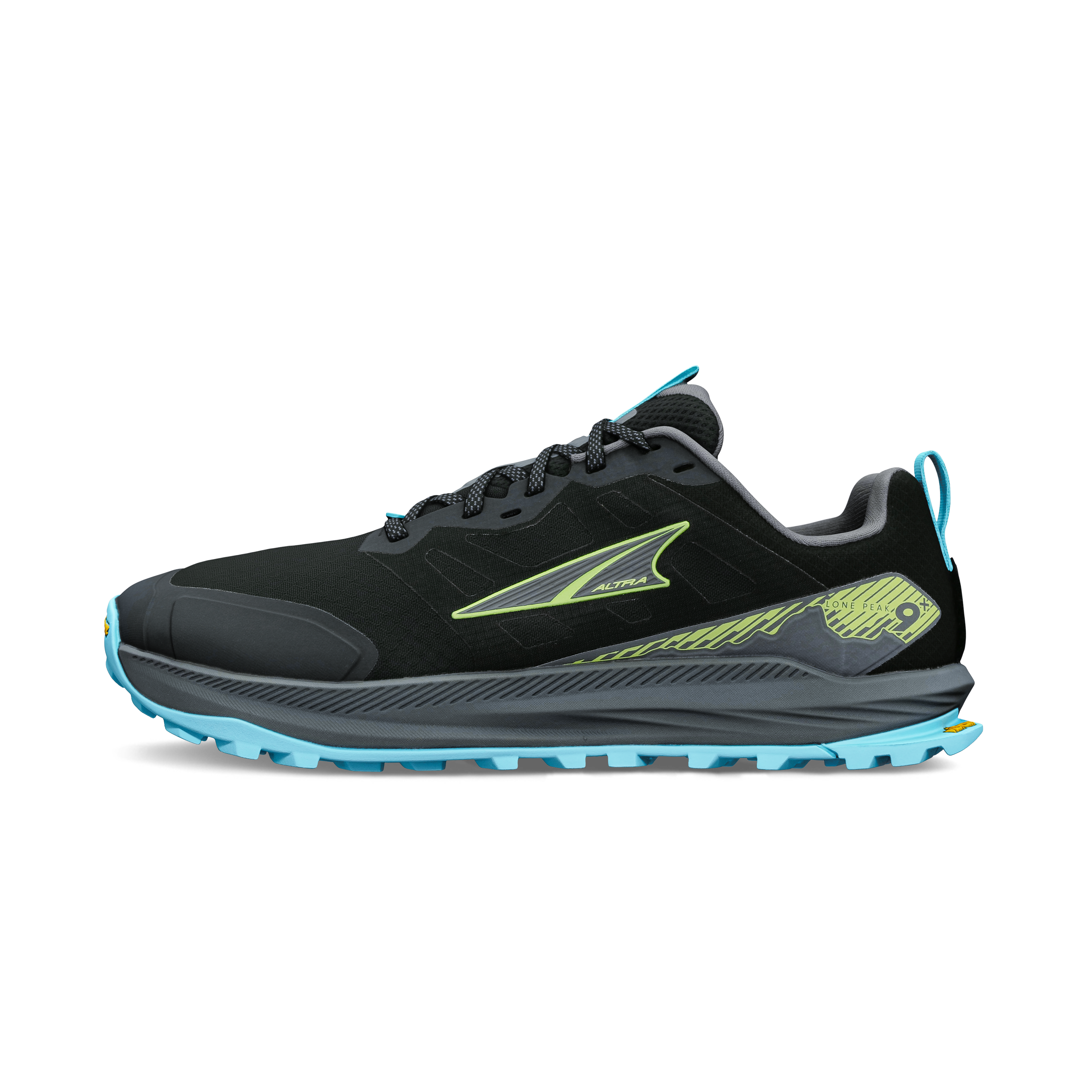 Altra Men's Lone Peak 9+ Black/Lime