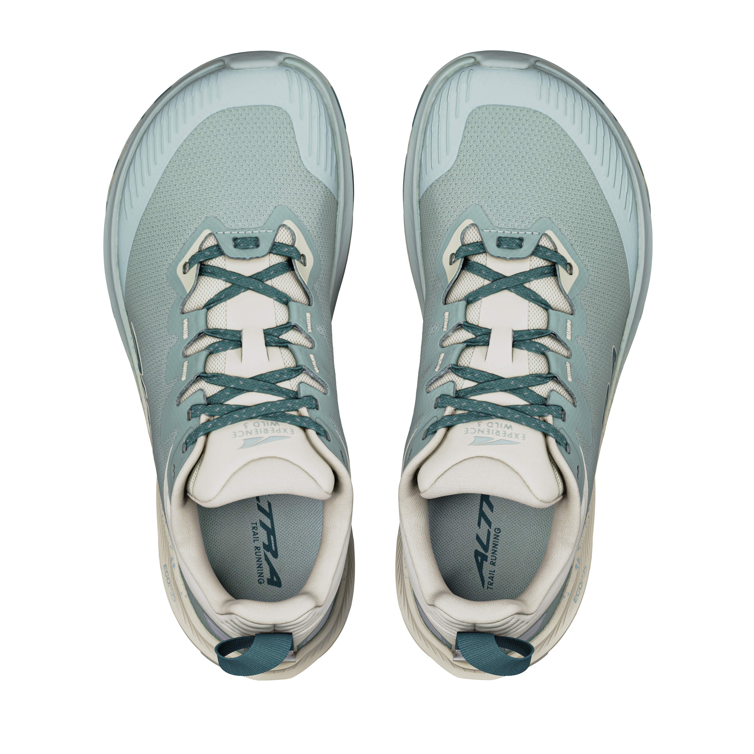 Altra Women's Experience Wild 3 Green Milieu/Mediterranea