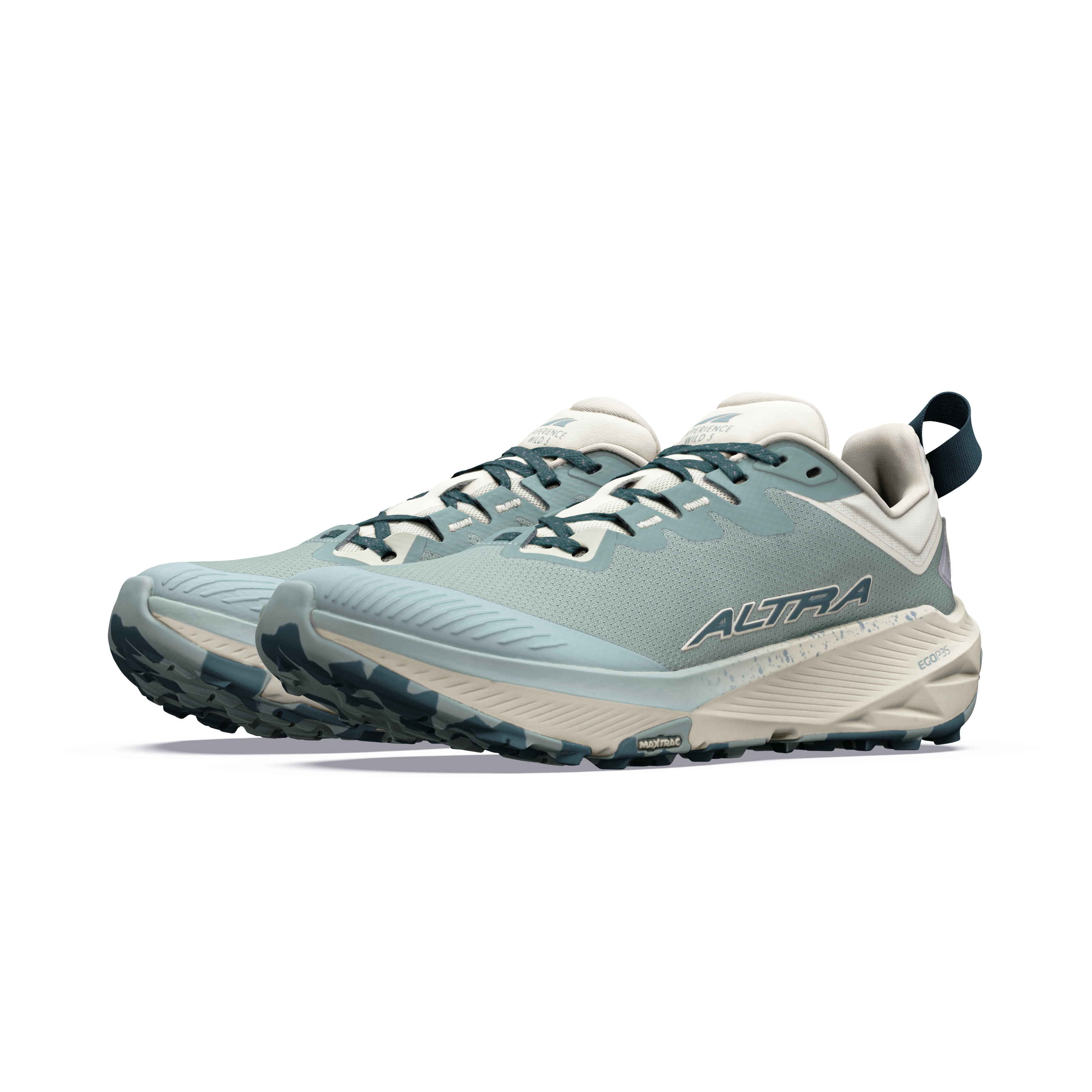Altra Women's Experience Wild 3 Green Milieu/Mediterranea