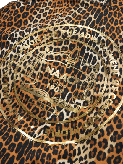 Denim Tears Naacp André Leon Talley Leopard Hoodie