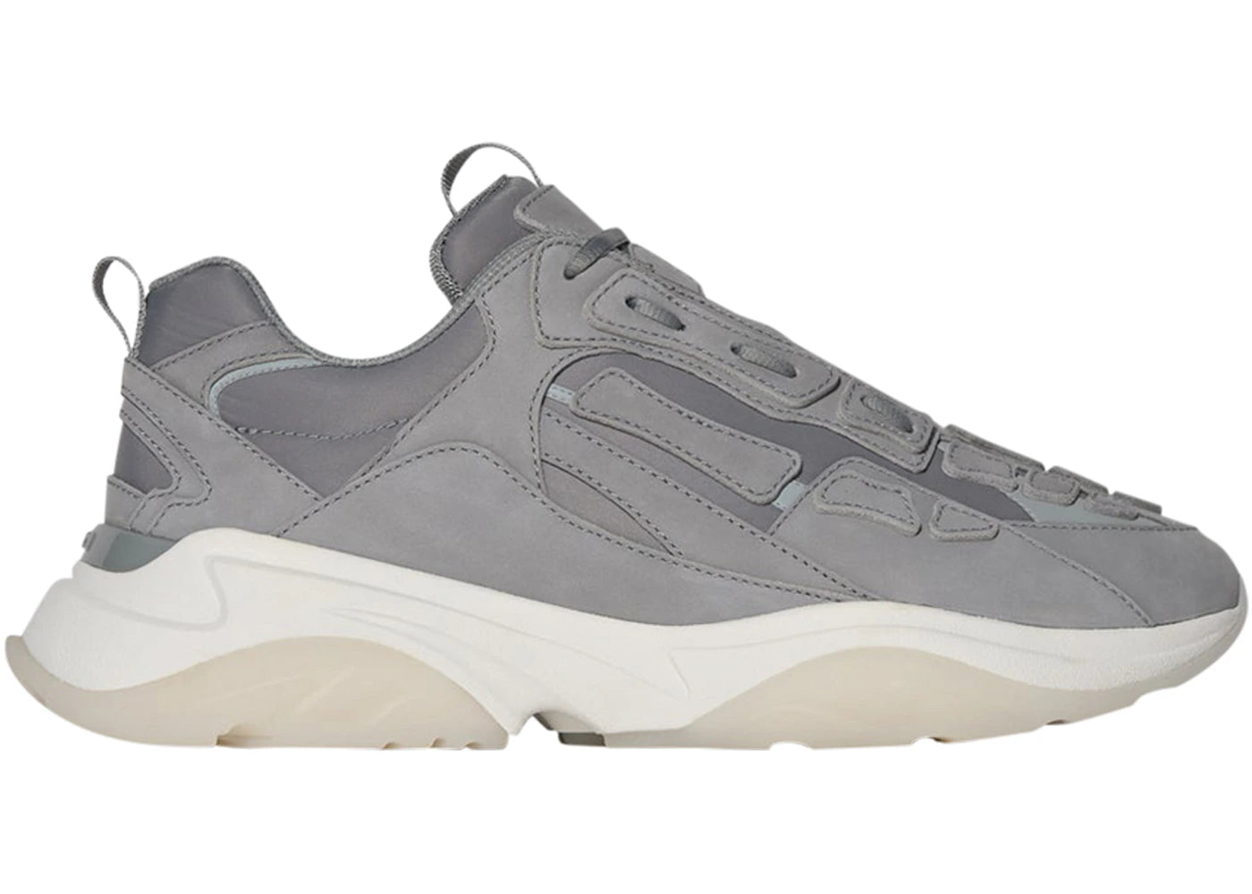 Amiri Bone Runner Grey White