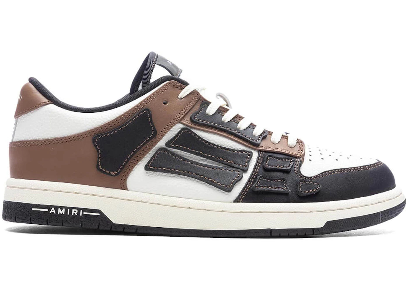 Amiri Skel Top Low Black Brown