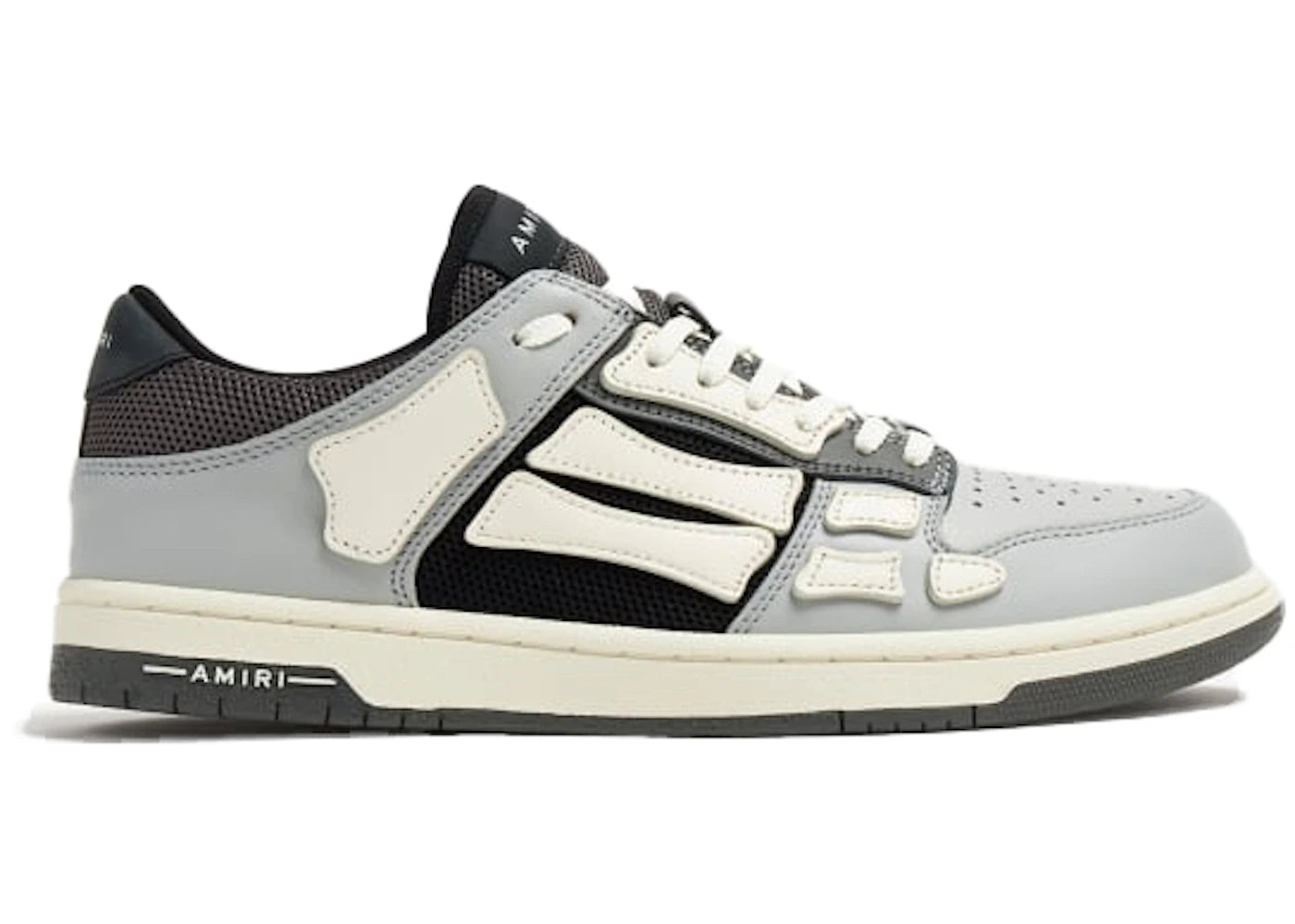 Amiri Skel Top Low Grey Black