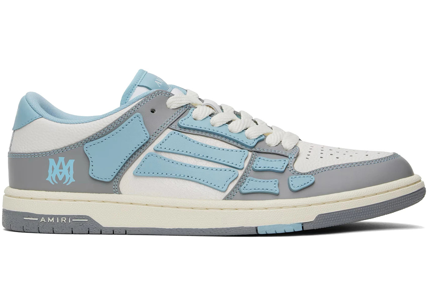 Amiri Skel Top Low Varsity Ocean Sky