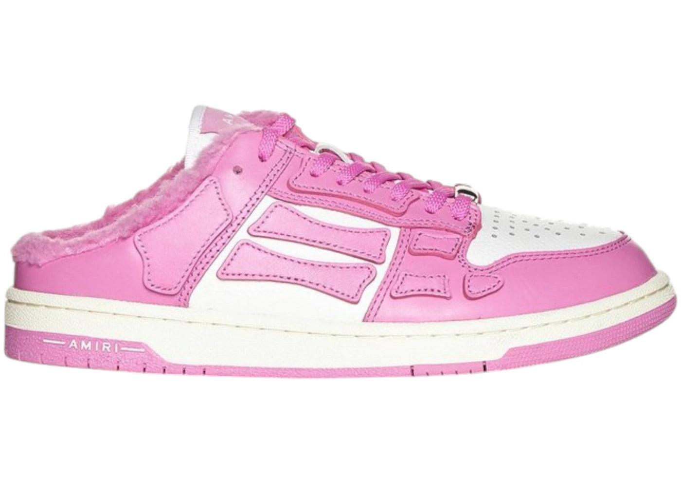Amiri Skel Top Mule Shearling Pink (Women'S)