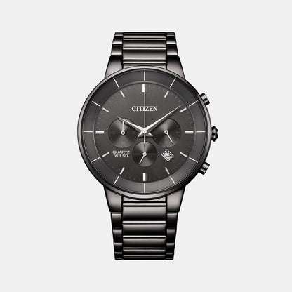 Citizen Men Quartz Grey Dial Chronograph Stainless Steel An8227-53H