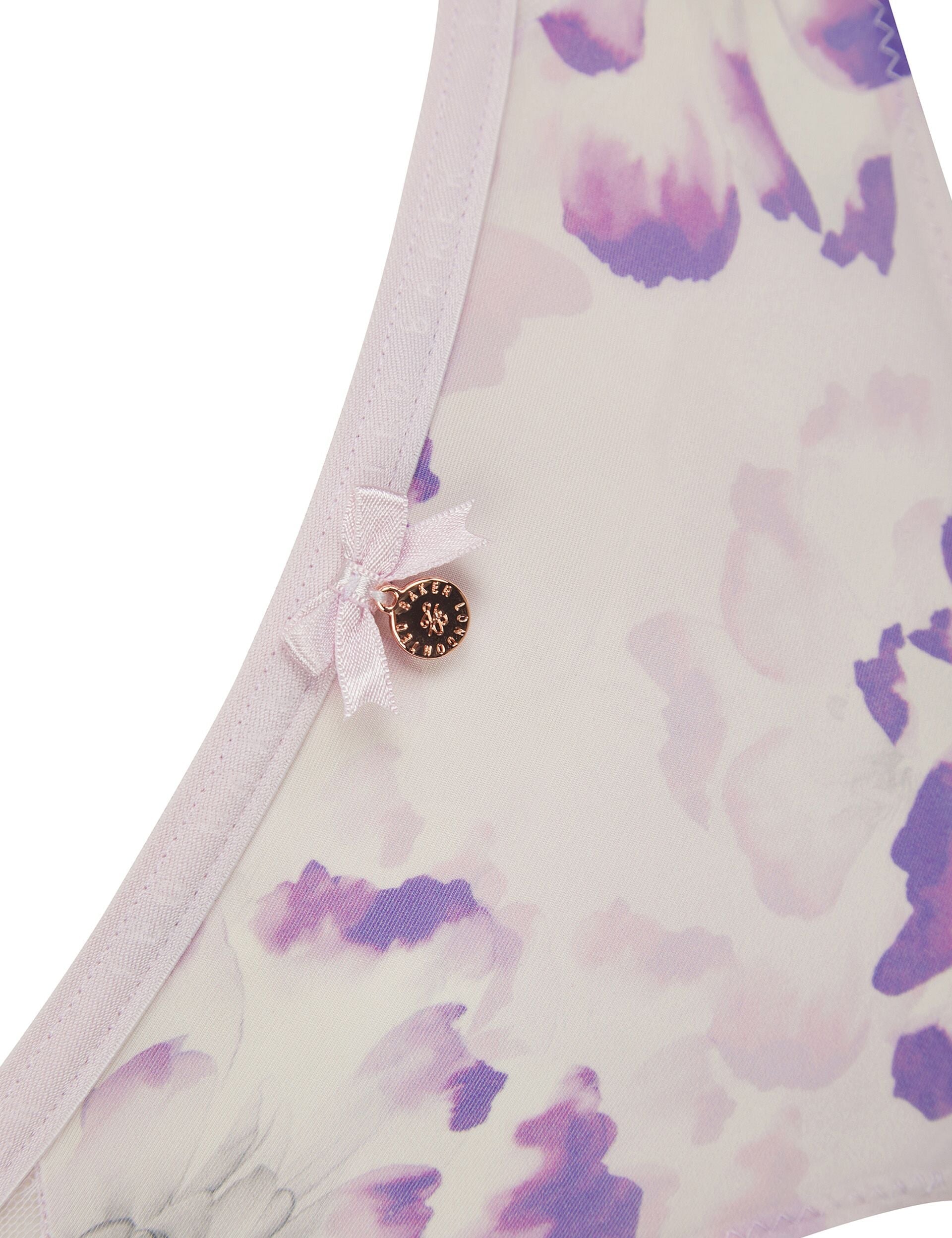 Ted Baker Annie Floral Print Mesh Midrise Briefs Women's