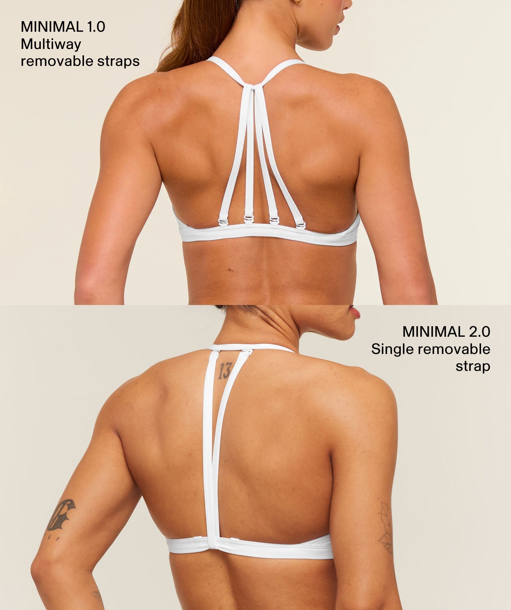 Women's Gymshark Minimal Sports Bra 2.0 Black