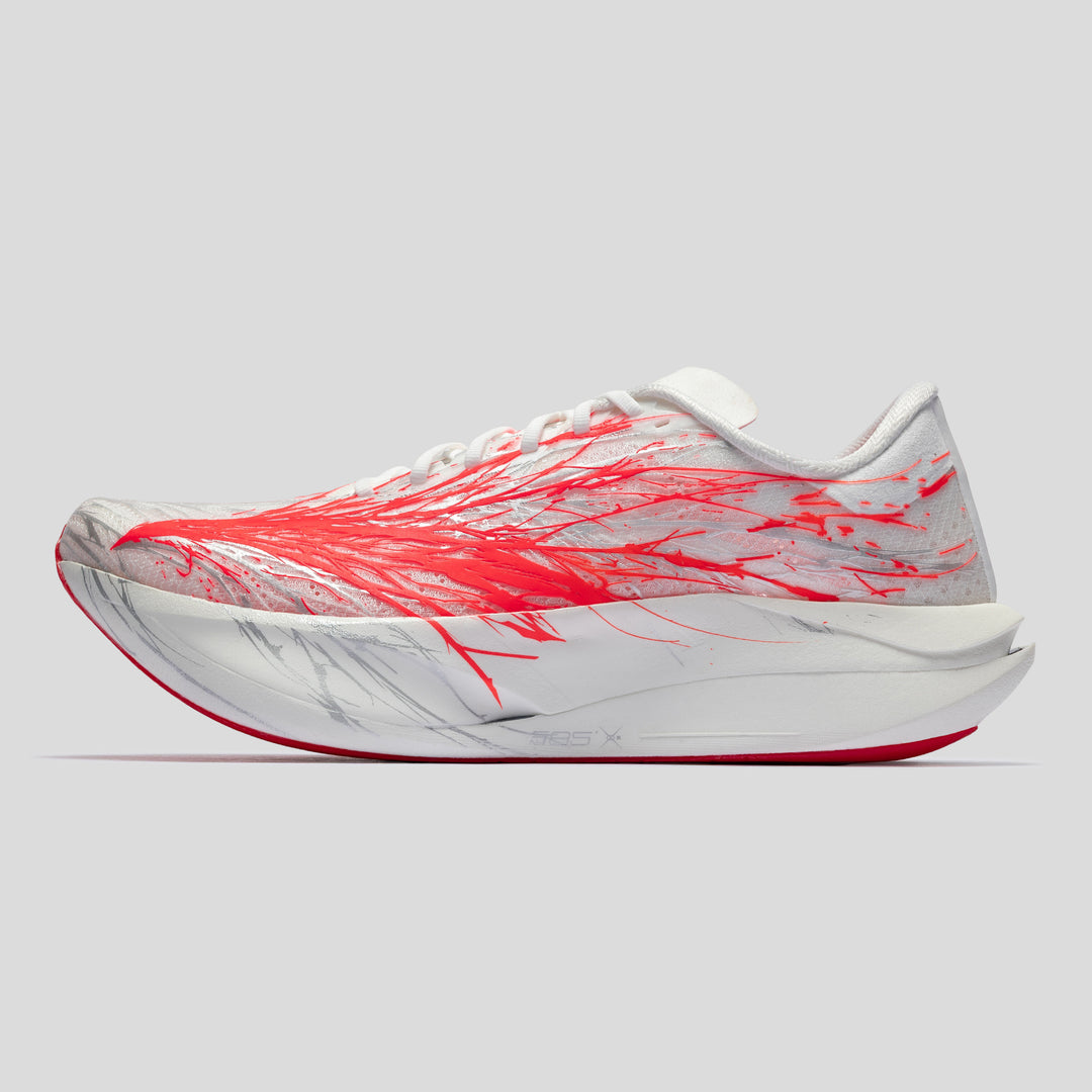 Women's ANTA C202 7 - White/Red/Silver