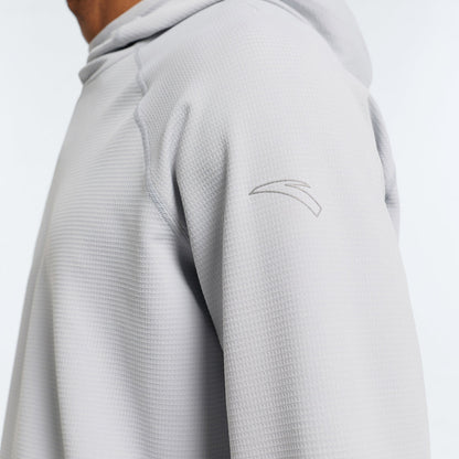 Men's ANTA Run Long Sleeve Hoodie - Grey