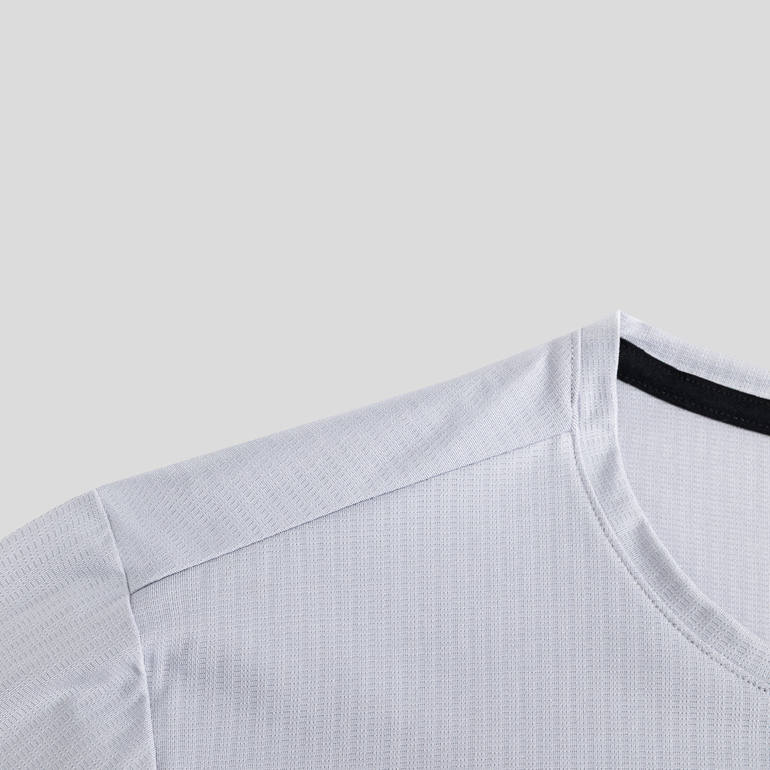 Men's ANTA Run Short-Sleeve Tee - Gray
