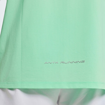 Men's ANTA Run Short-Sleeve Tee - Neon Green