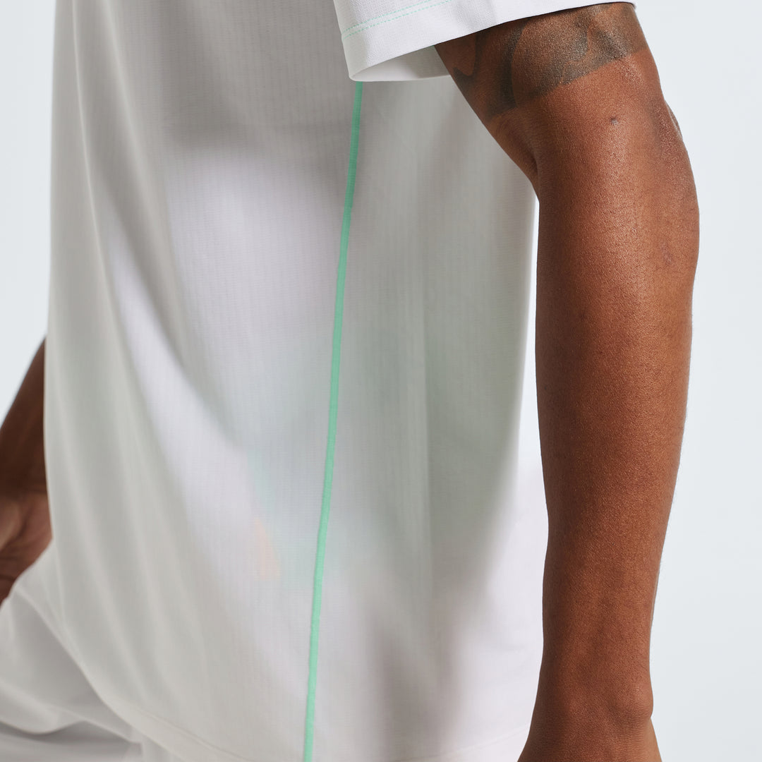 Men's ANTA Run Short-Sleeve Tee - White