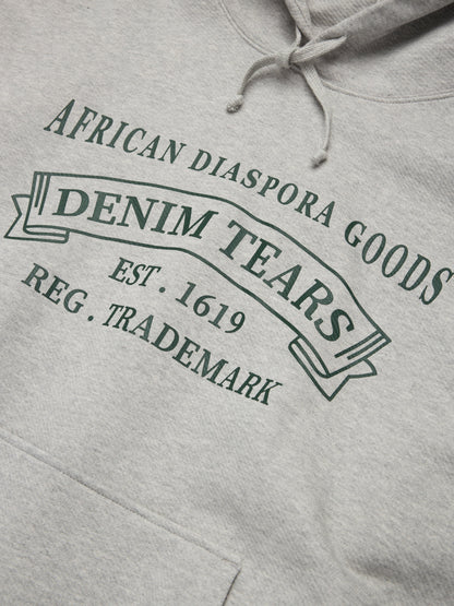 Denim Tears ADG Hoodie Grey