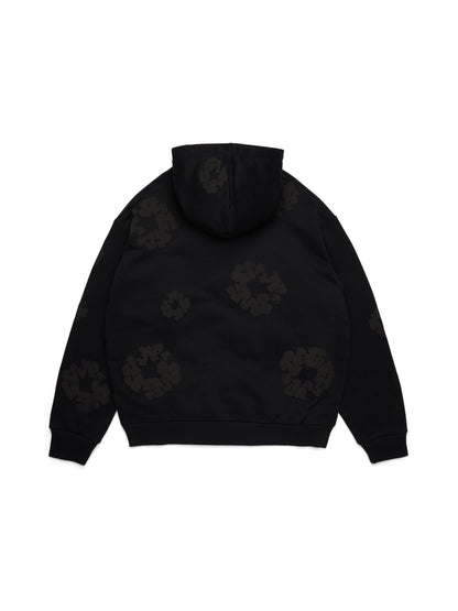 Denim Tears Mono Cotton Wreath Hoodie Black