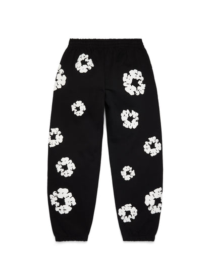 Denim Tears Cotton Wreath Sweatpants Black