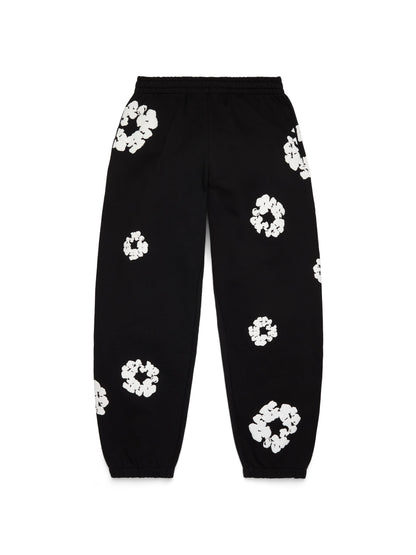 Denim Tears Cotton Wreath Sweatpants Black