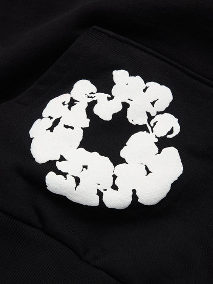 Denim Tears Cotton Wreath Hoodie Black