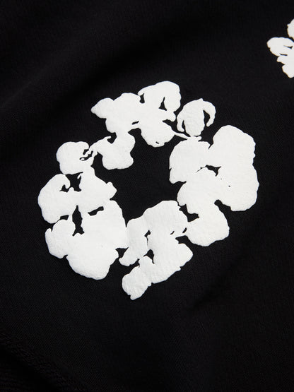 Denim Tears Cotton Wreath Sweatshorts Black