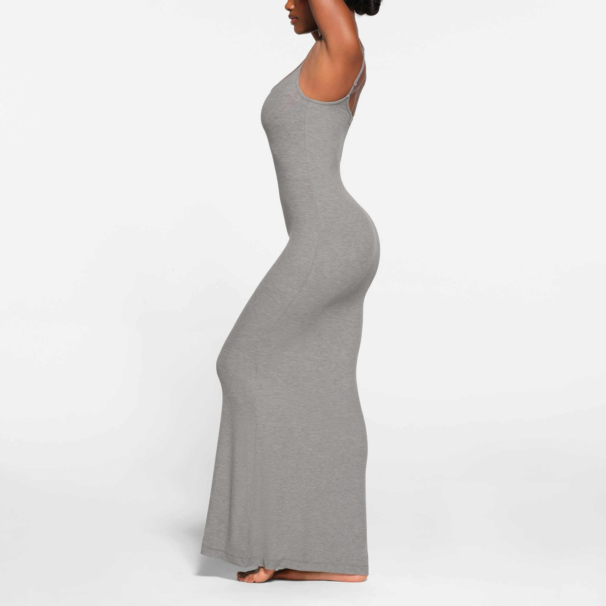 SOFT LOUNGE LONG SLIP DRESS