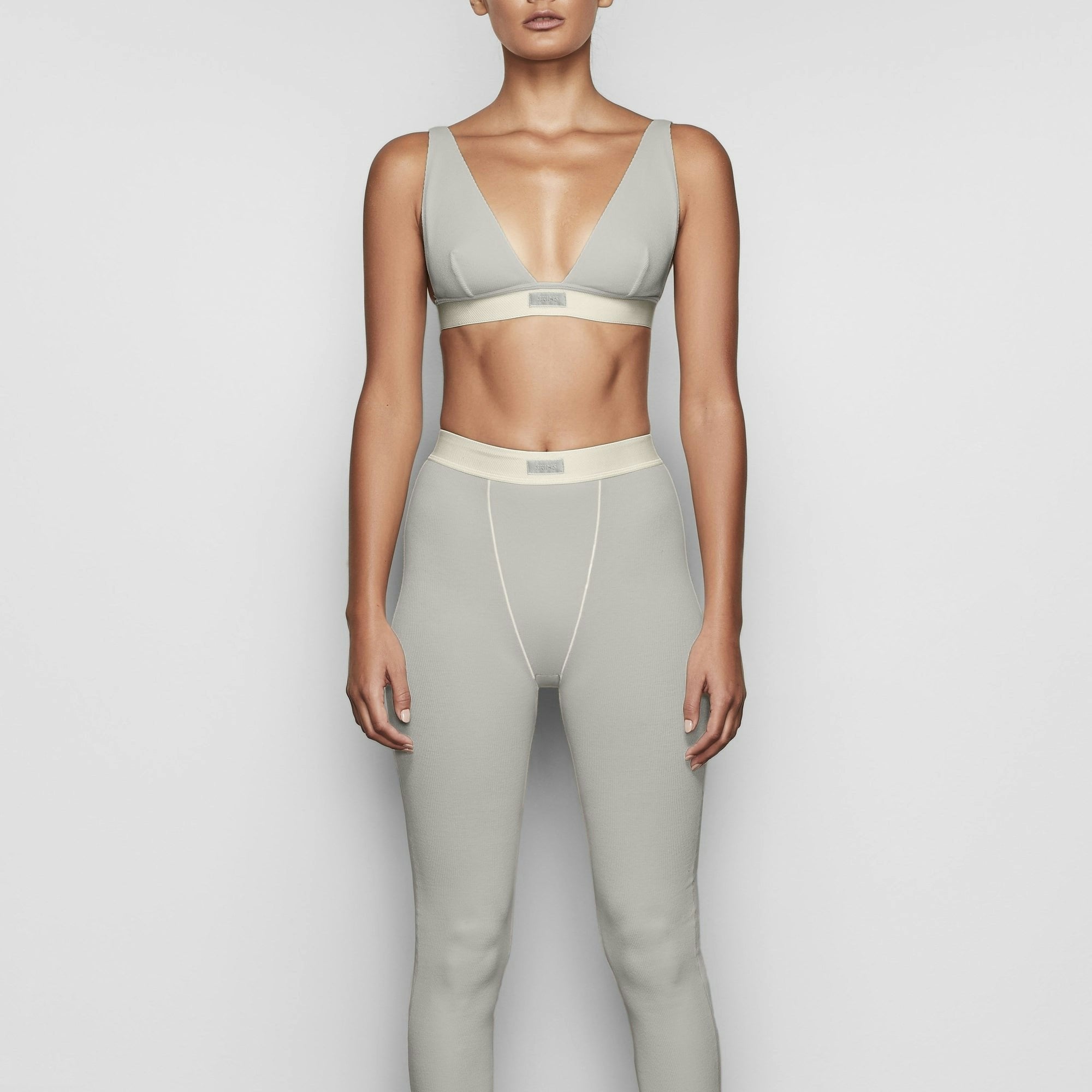 Skims Cotton Rib Legging Mineral
