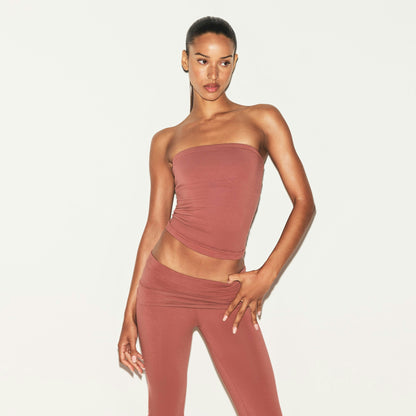 COTTON JERSEY FOLDOVER PANT