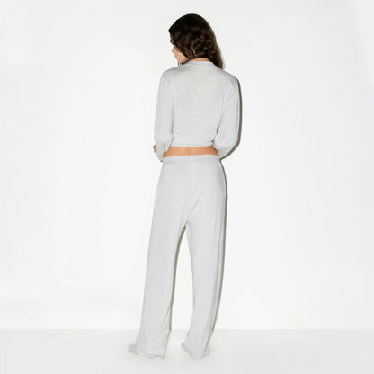 Skims Boyfriend Loose Pant Light Heather Grey