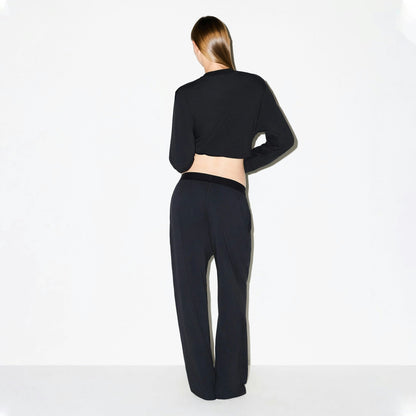 Skims Boyfriend Loose Pant Onyx