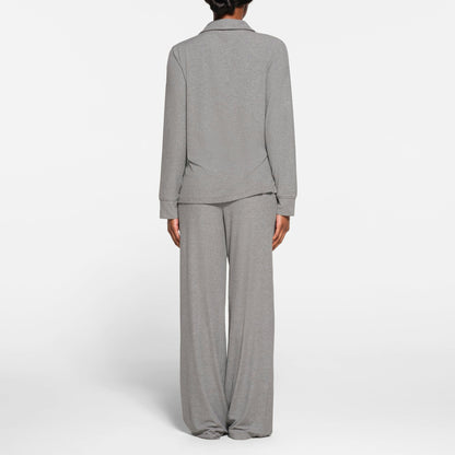 Skims Soft Lounge Sleep Set Heather Grey