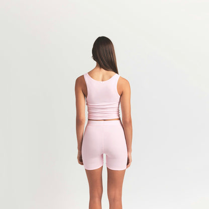 Skims Cotton Rib Tank Cherry Blossom