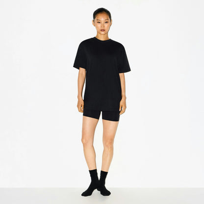 Skims Boyfriend T-Shirt Onyx
