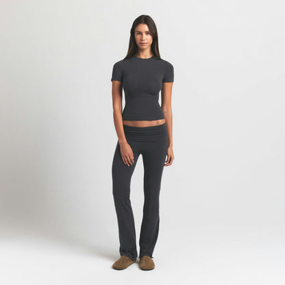 Skims Cotton Jersey T-Shirt Ash