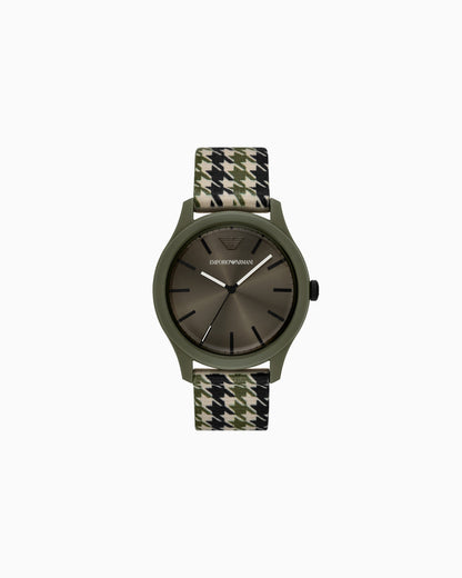 Emporio Armani Three-Hand #tide ocean material® Nylon Fabric Watch
