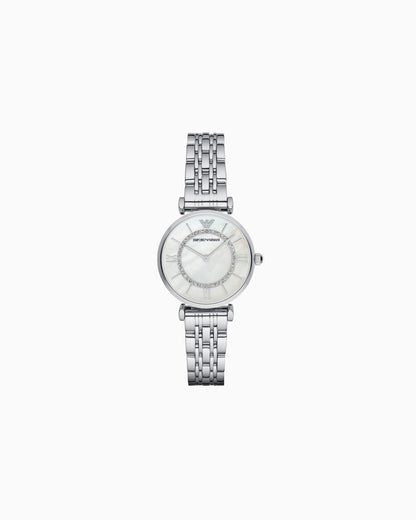 Emporio Armani Women's Two-Hand Stainless Steel Watch