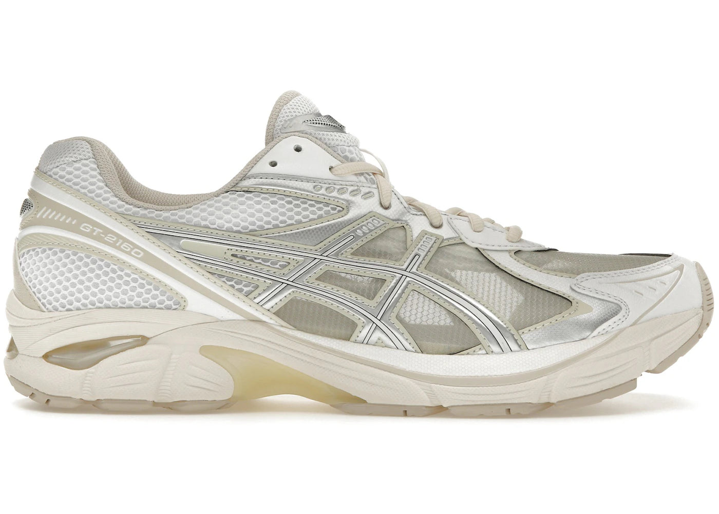asics gt-2160 above the clouds white pure silver