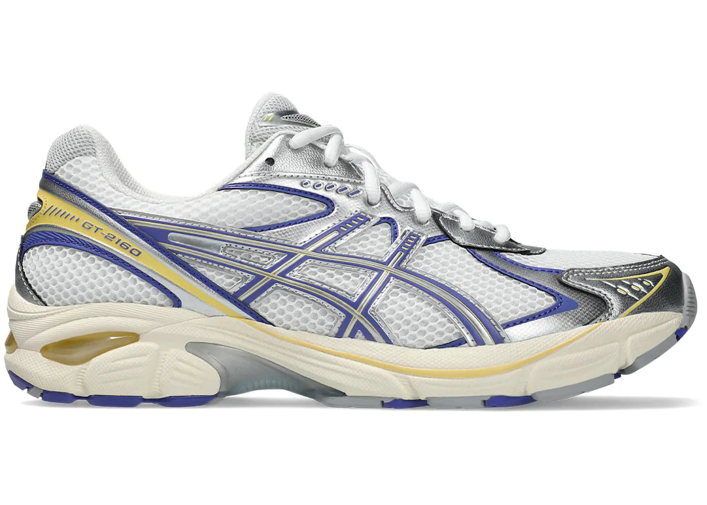 asics gt-2160 white blue violet