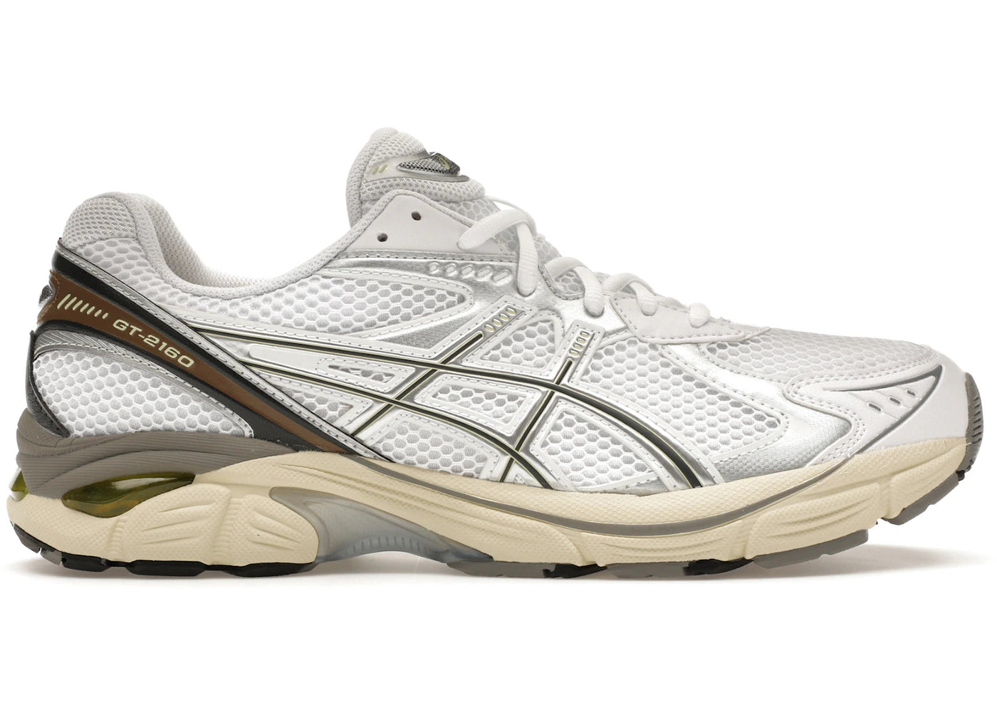 asics gt-2160 white soft yellow