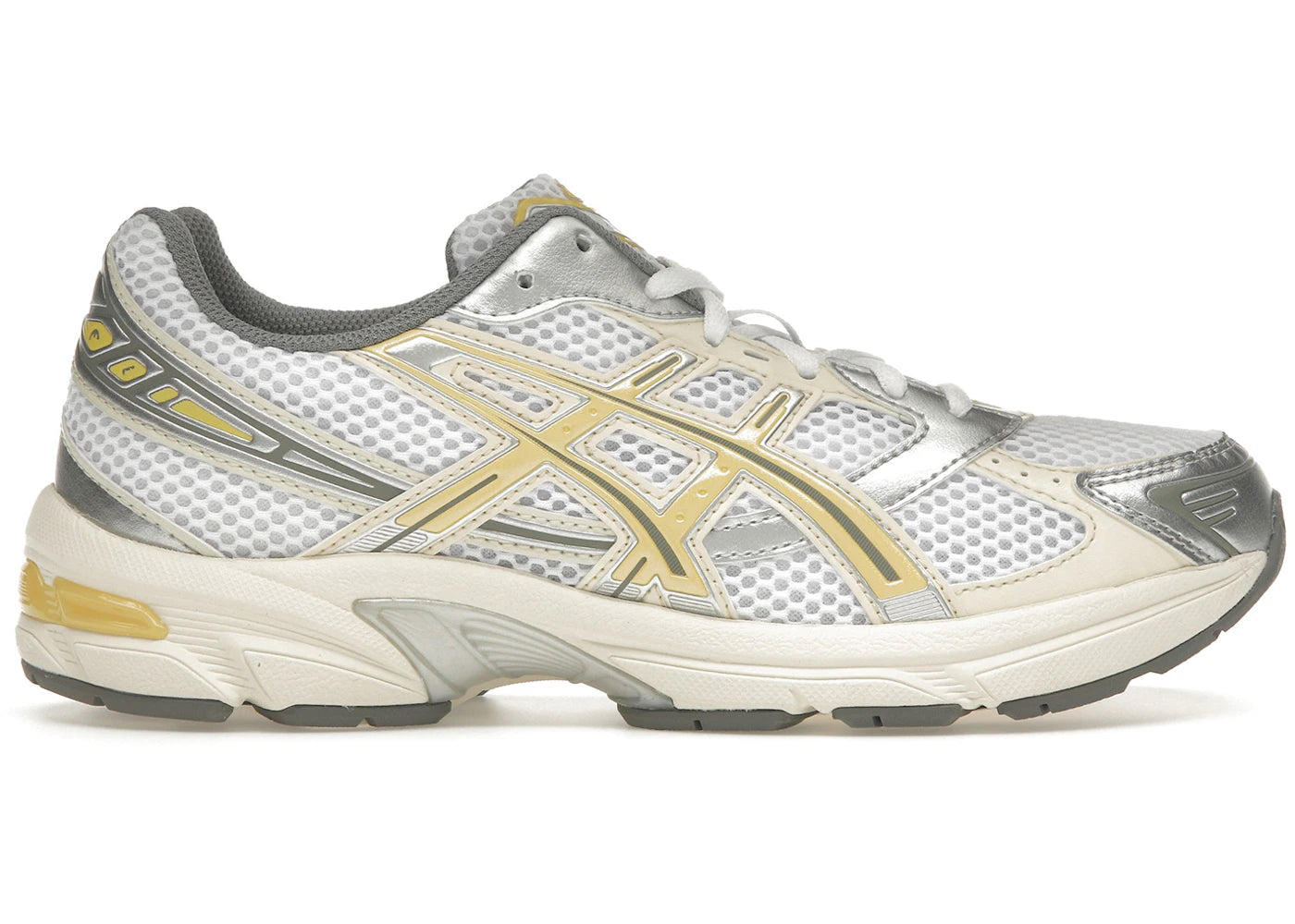 asics gel-1130 white faded yellow (women's)