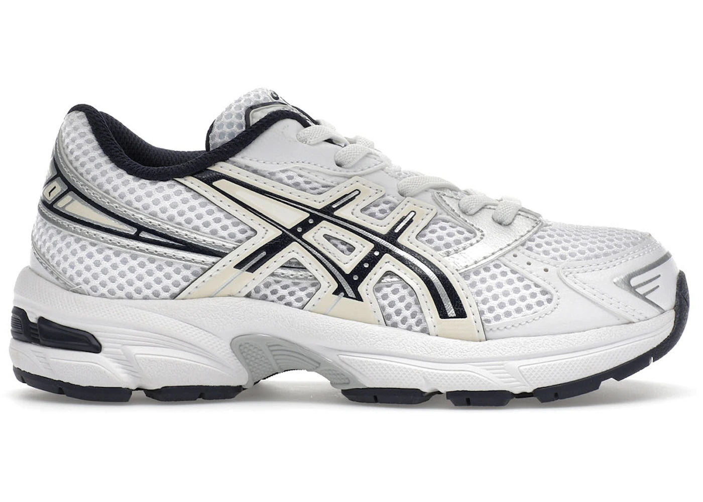asics gel-1130 white midnight (ps)