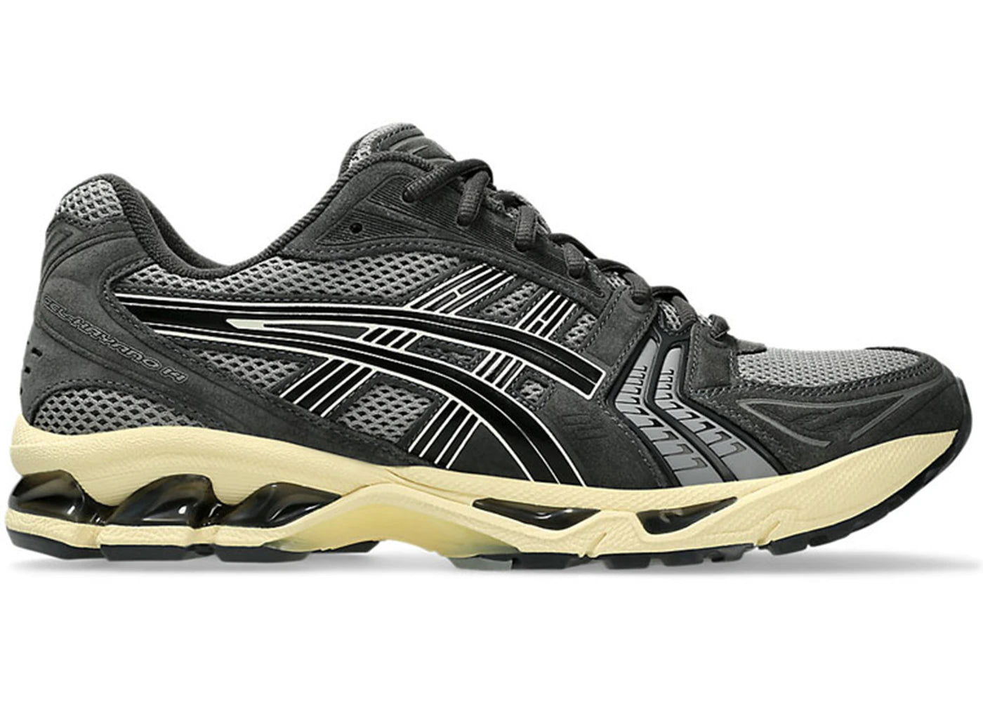 asics gel-kayano 14 clay grey black