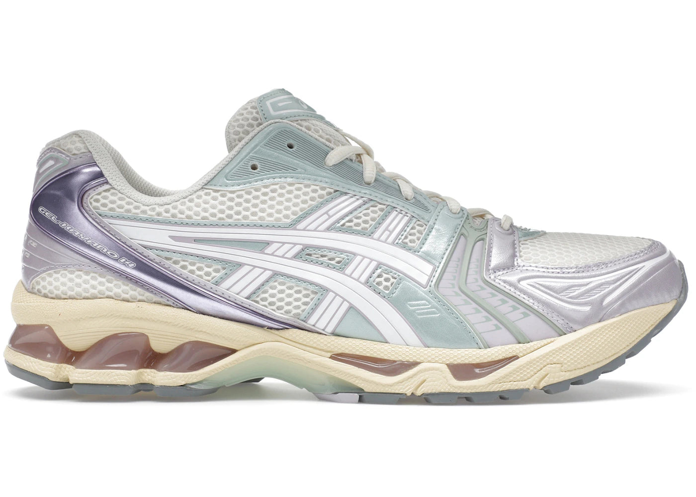 asics gel-kayano 14 cream dusk violet
