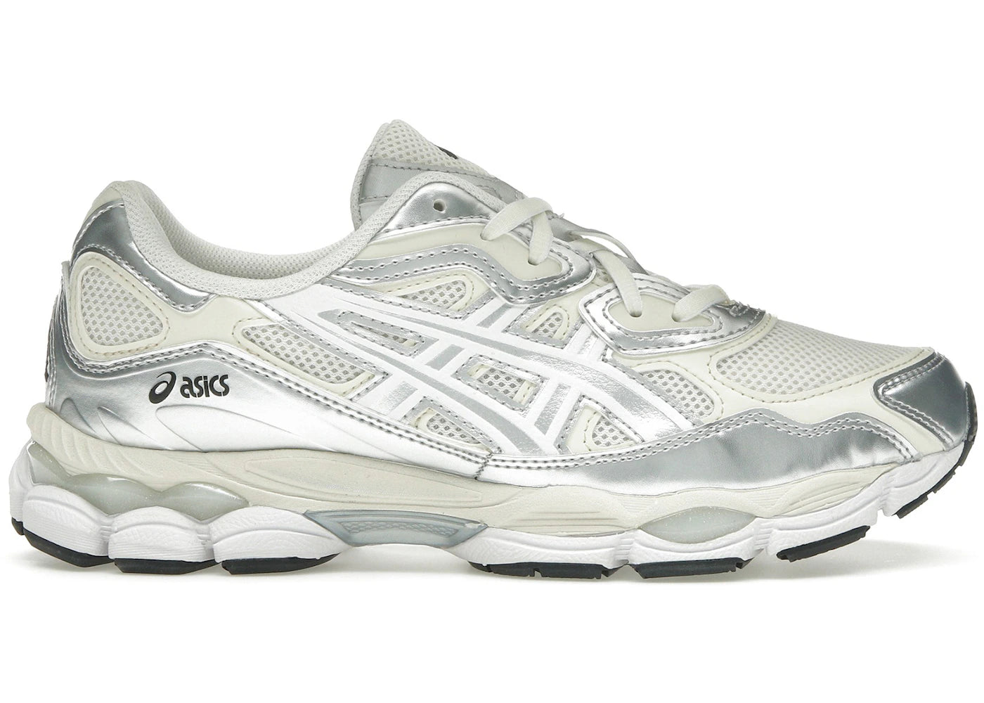 asics gel-nyc cream pure silver