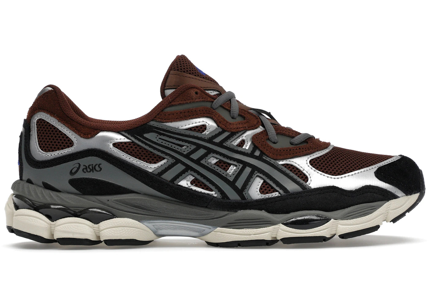 asics gel-nyc reddish brown steeple grey