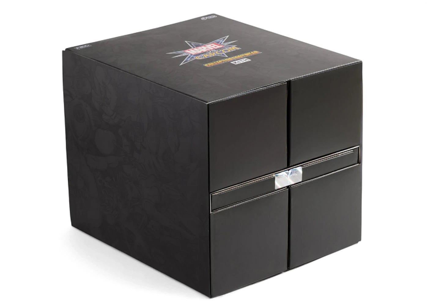 asics gel-nimbus 10.1 kith marvel vs. capcom iron man vs. mega man sealed box (comic included)