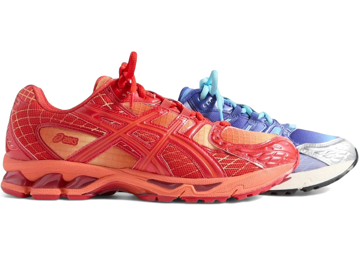 asics gel-nimbus 10.1 kith marvel vs. capcom iron man vs. mega man sealed box (comic included)