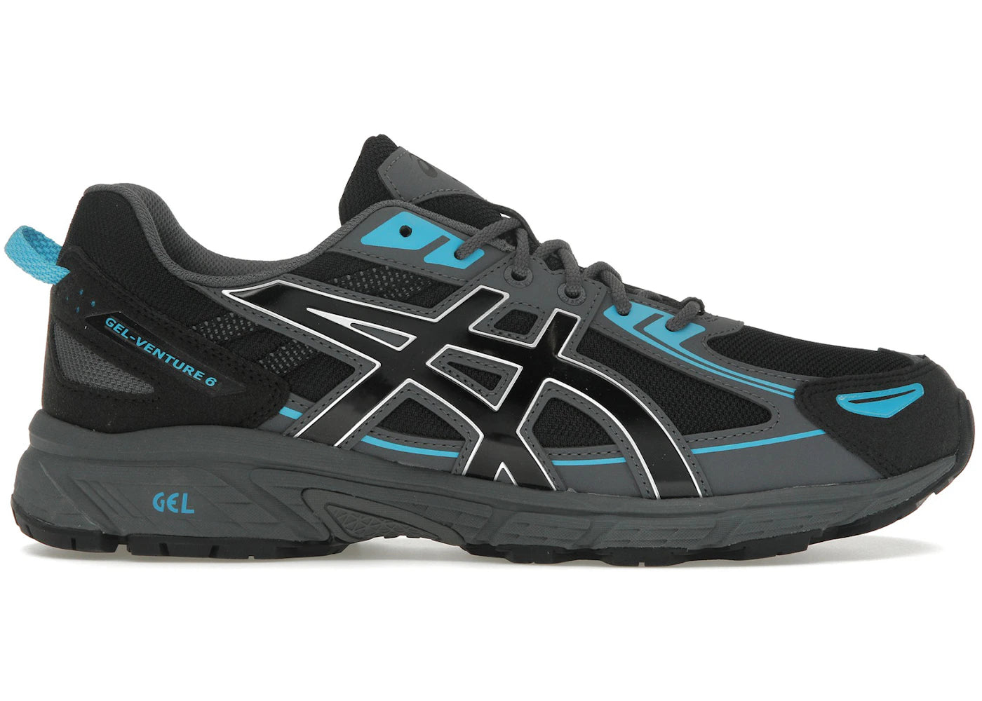 asics gel-venture 6 black carrier grey