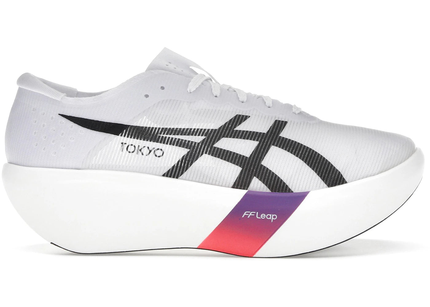 asics metaspeed ray white flash red