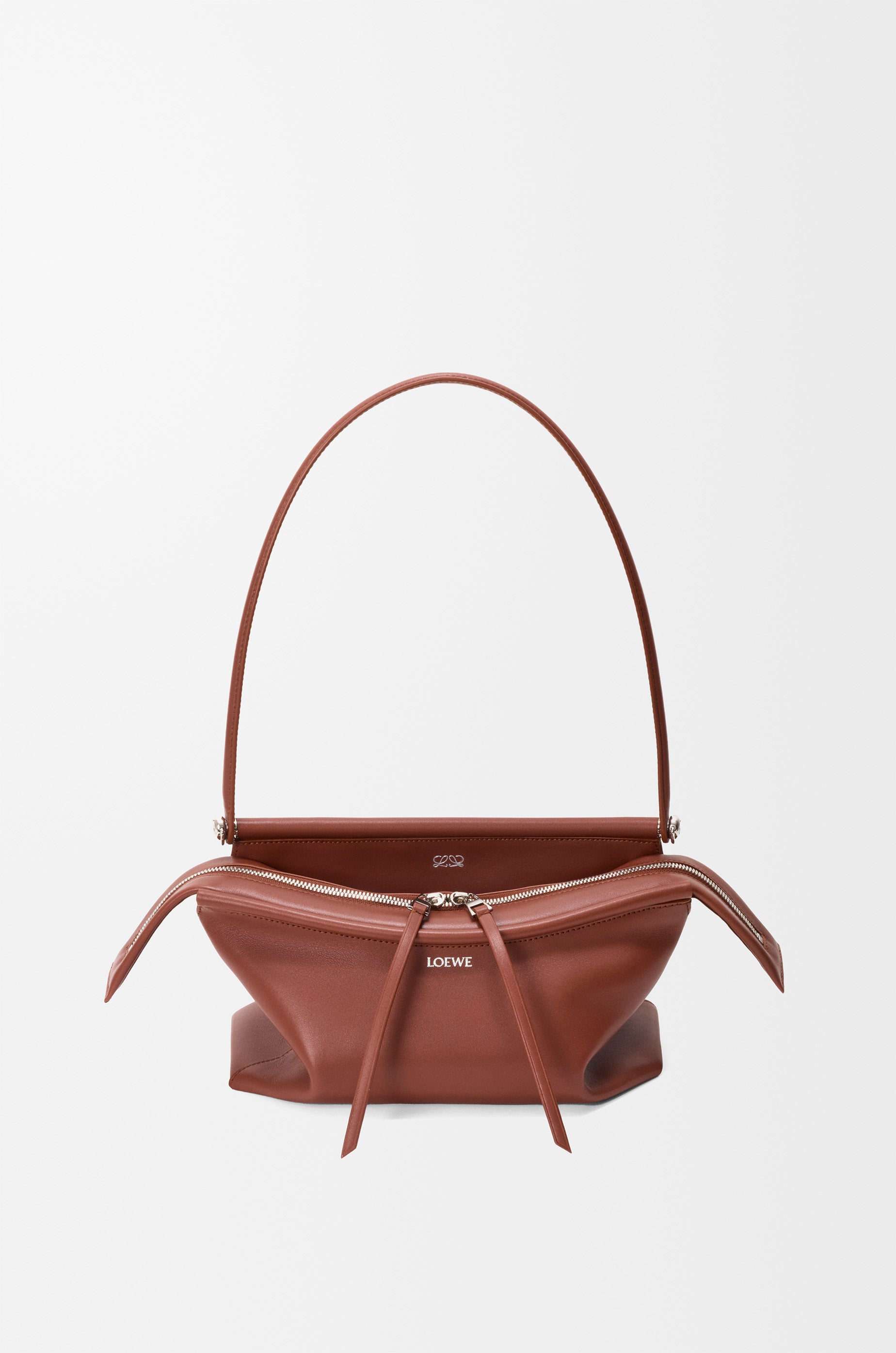Loewe Small Whisker bag in glazed calfskin