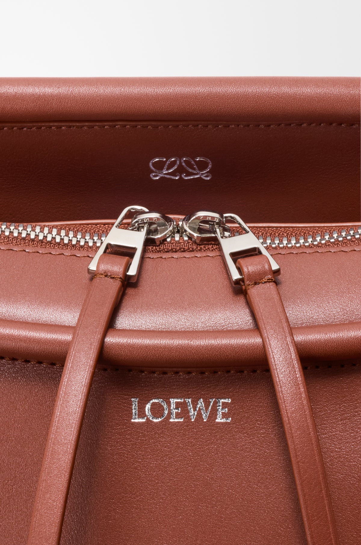 Loewe Small Whisker bag in glazed calfskin