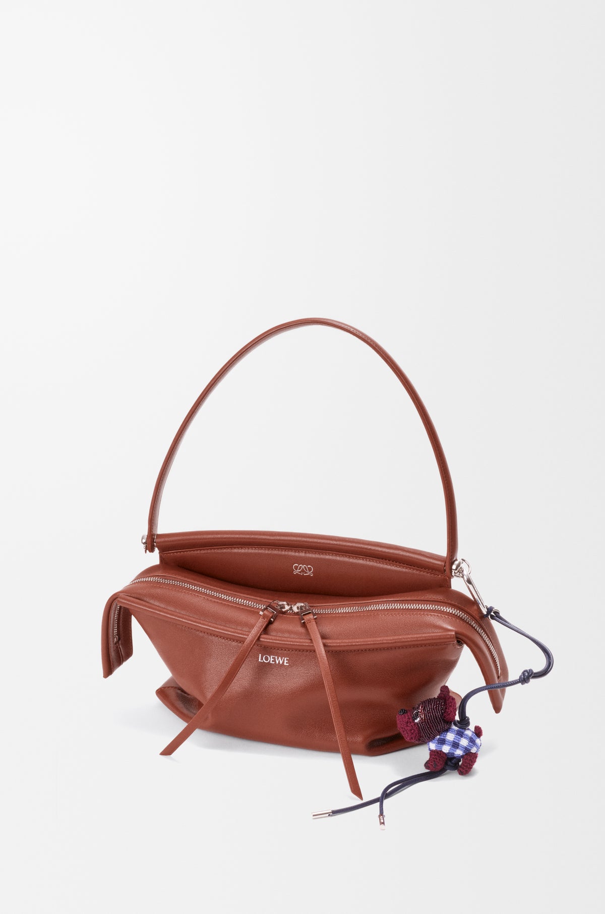 Loewe Small Whisker bag in glazed calfskin
